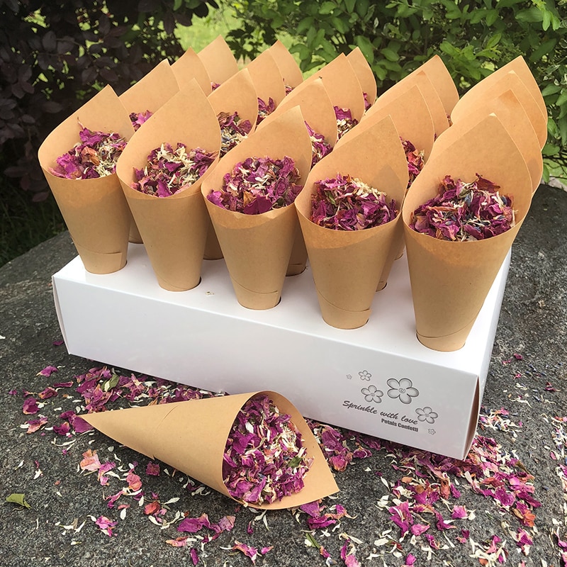 Confetti Cones 20PCS with Tray