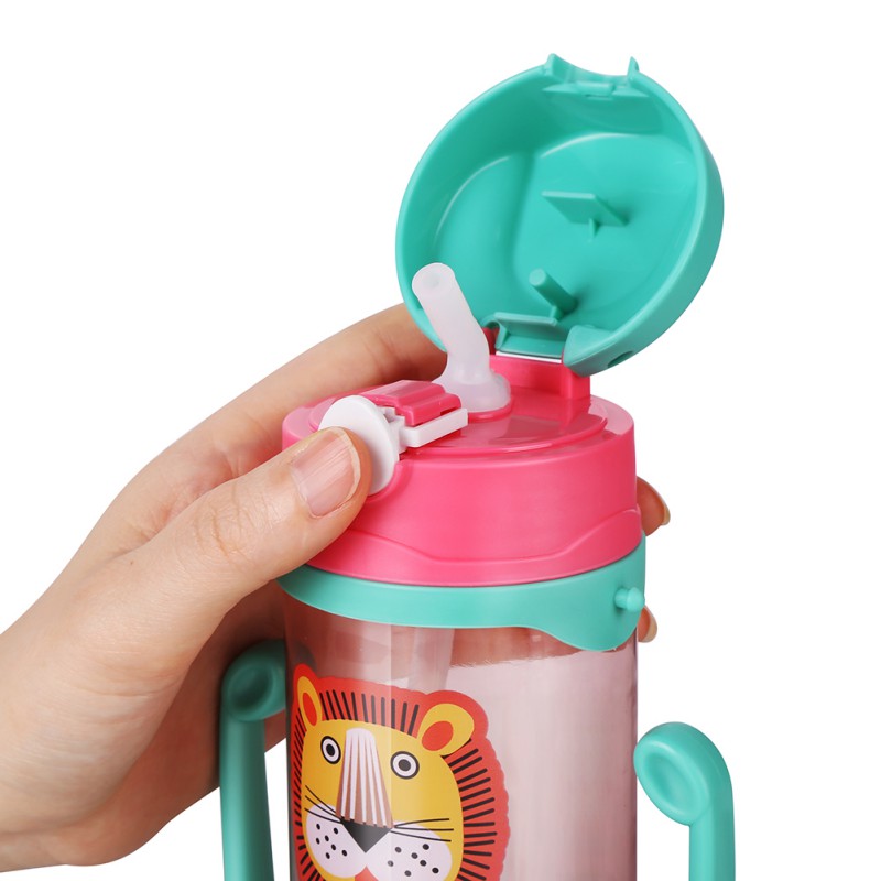 Kids Sippy Cup With Silicone Straw