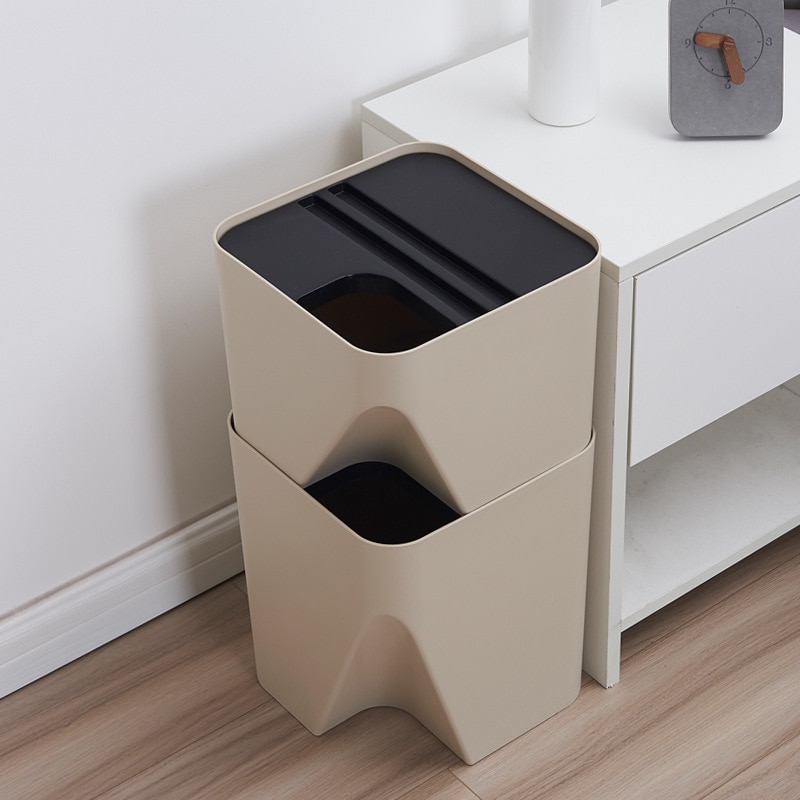 Stackable Recycle Bins Trash Cans