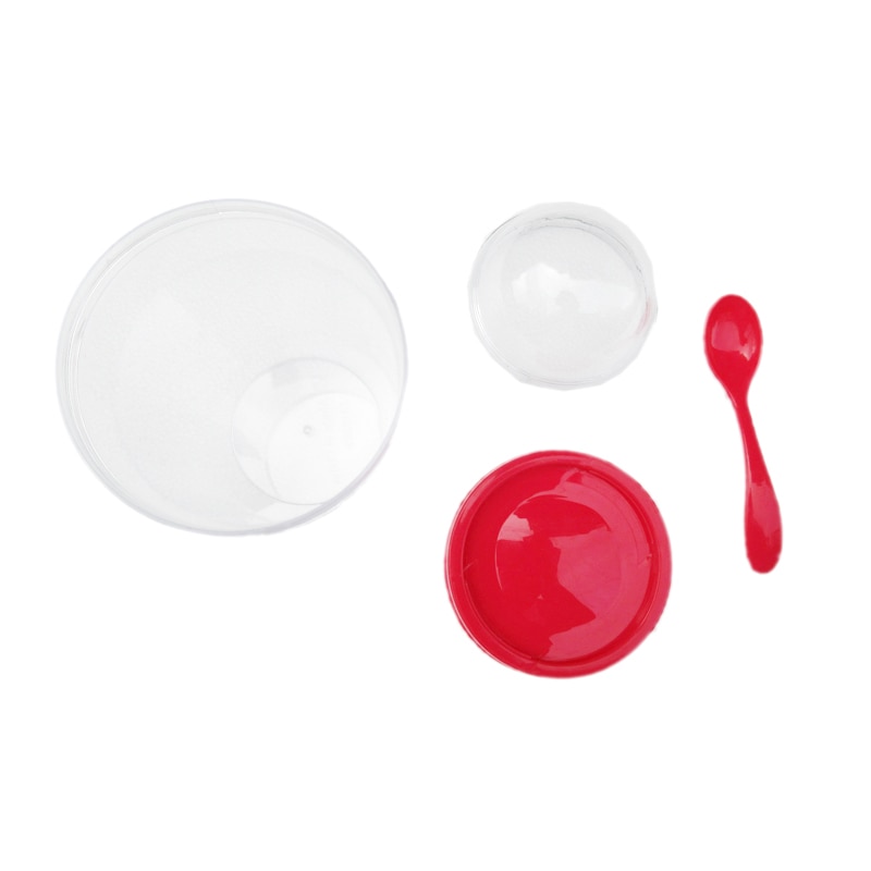 Yogurt Container Dome Lid with Spoon