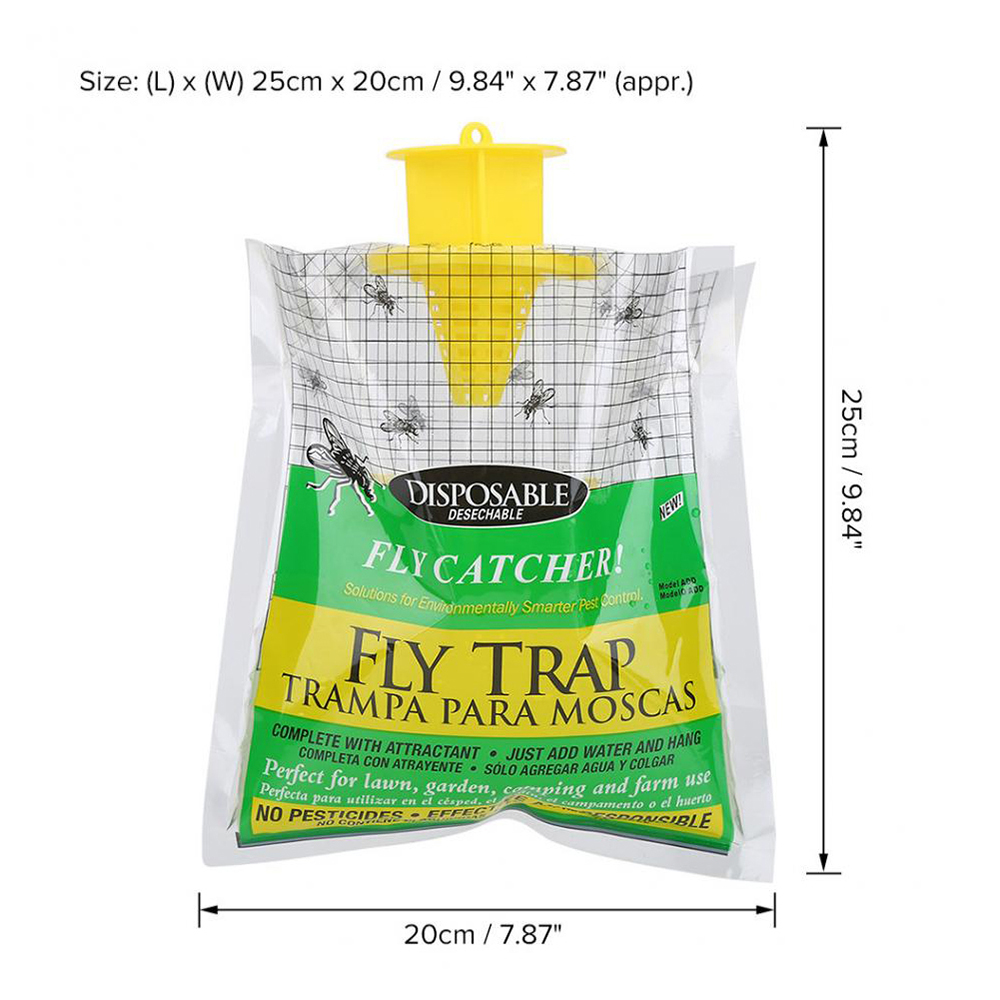 Fly Trap Bag Non-Toxic Catcher