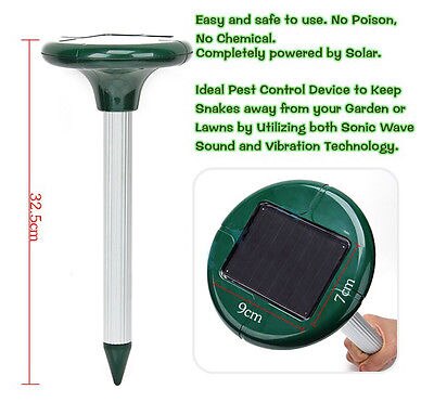 Snake Repellent Solar Powered Tool