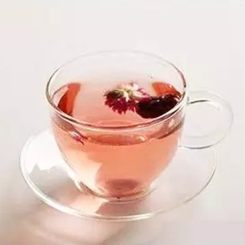 Glass Tea Cup with Glass Saucer