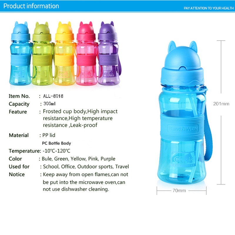Kids Drink Bottle Portable Container