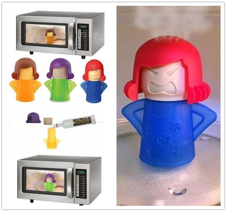 Microwave Steam Cleaner Angry Mom Design