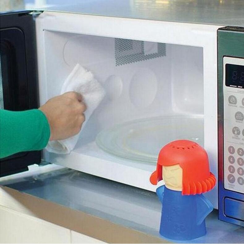 Microwave Steam Cleaner Angry Mom Design