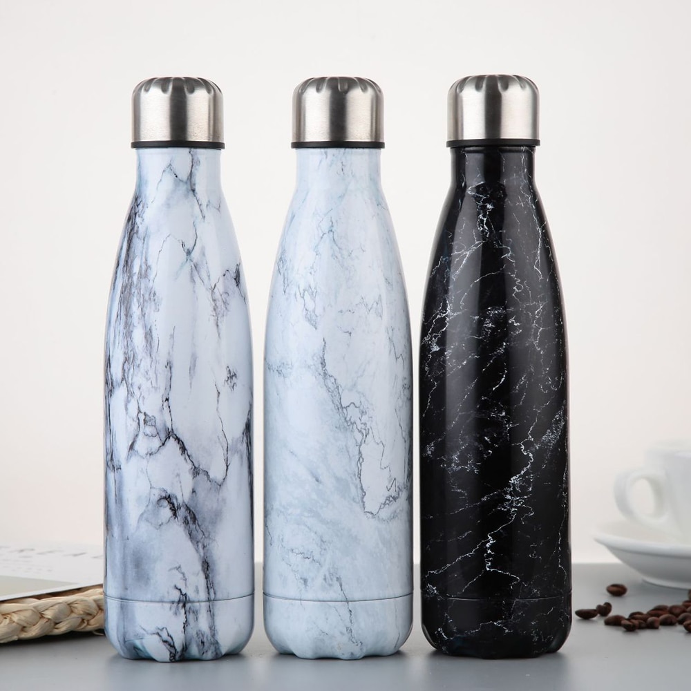 Insulated Water Bottle Stainless Steel Flask