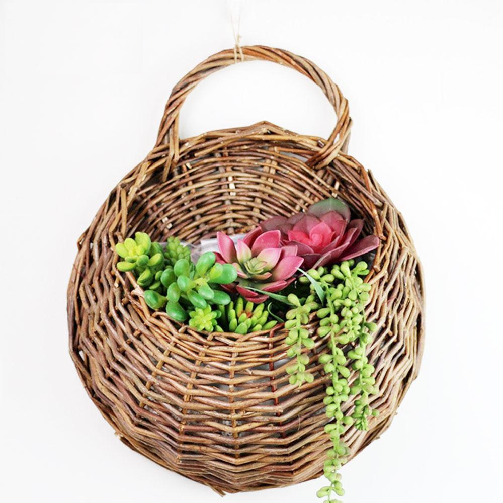 Rattan Basket Eco-Friendly Handmade Vase