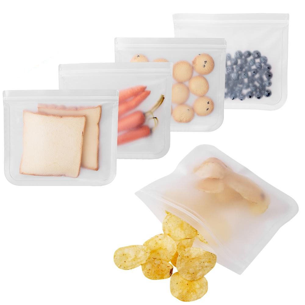 Silicone Food Bags Sealed Storage (5Pcs)