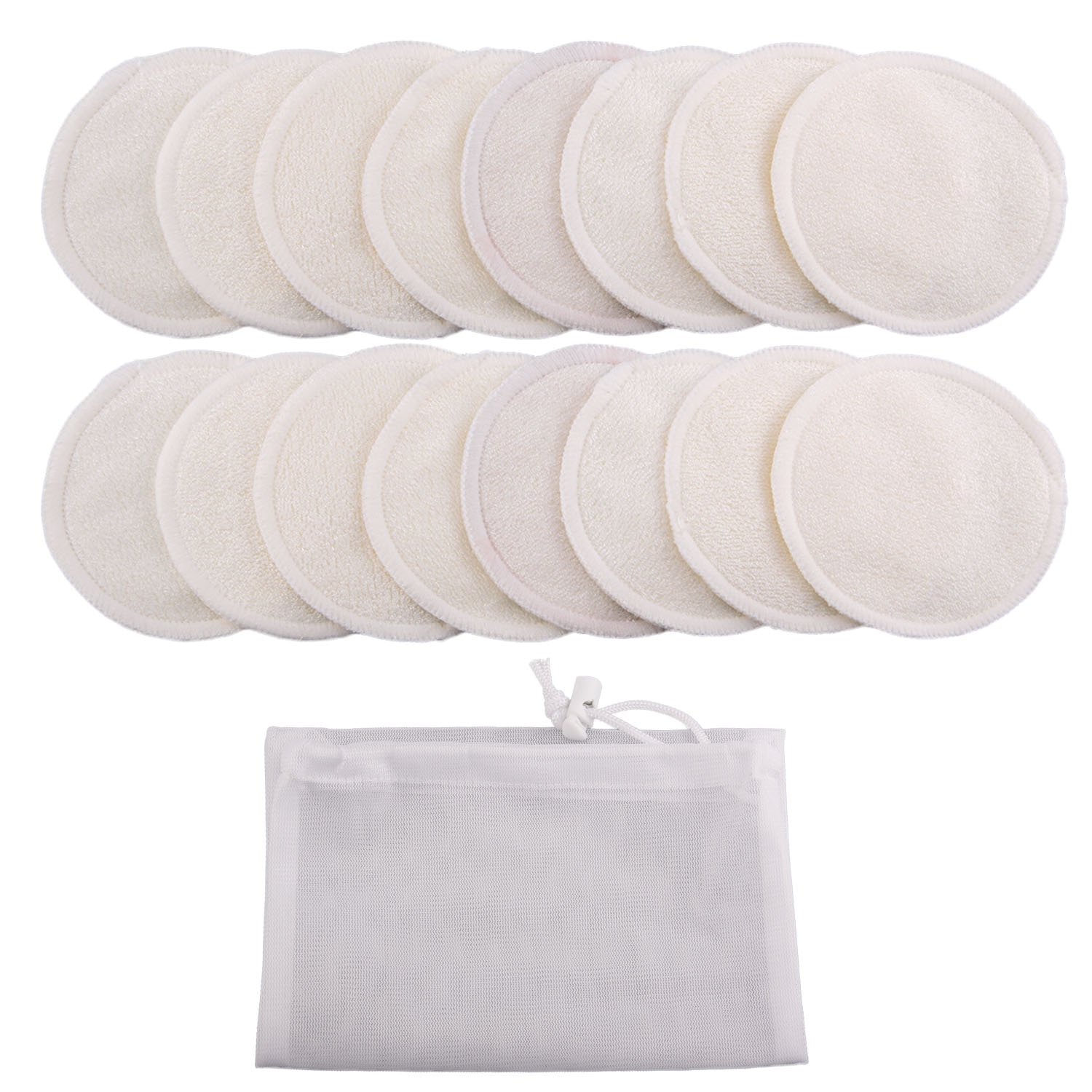 Reusable Cotton Pads Set (16 Pieces)