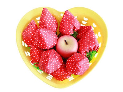 Eco Bag Strawberry-Shaped Container