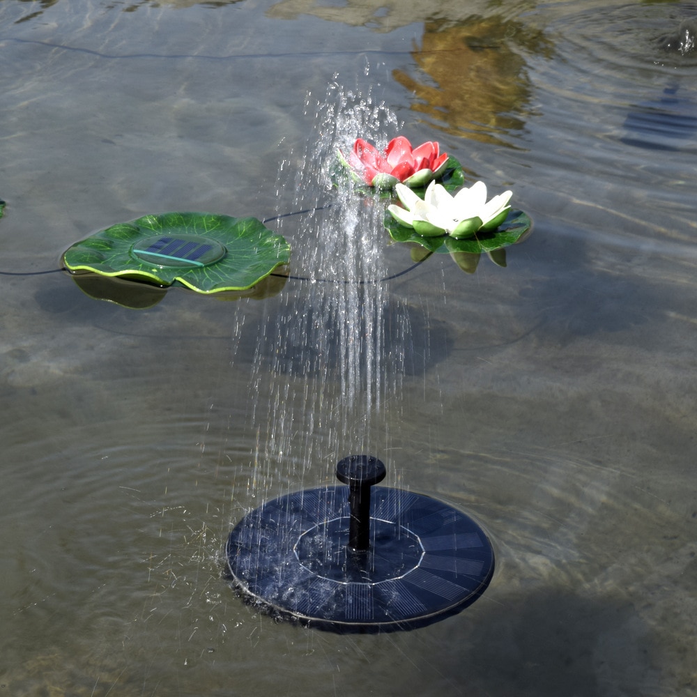 Solar Powered Fountain Pump Floating
