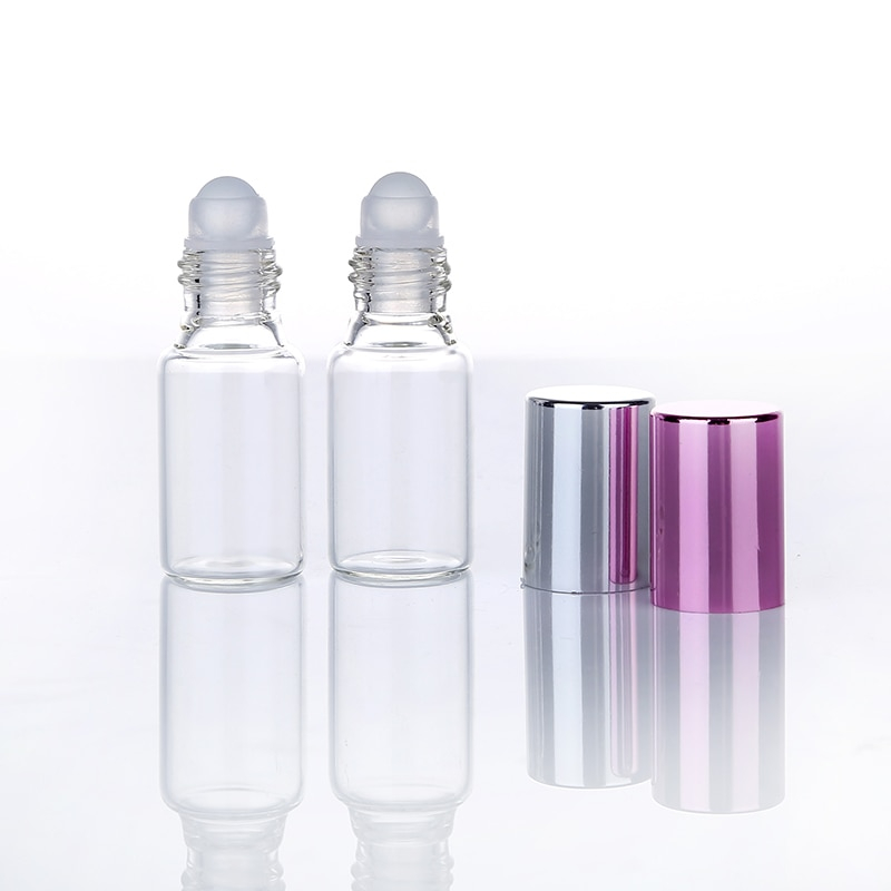 6pcs Roller Bottles Glass Container
