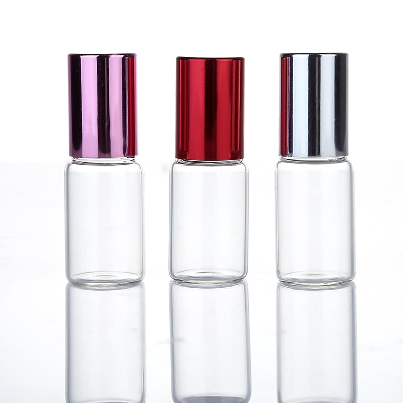 6pcs Roller Bottles Glass Container