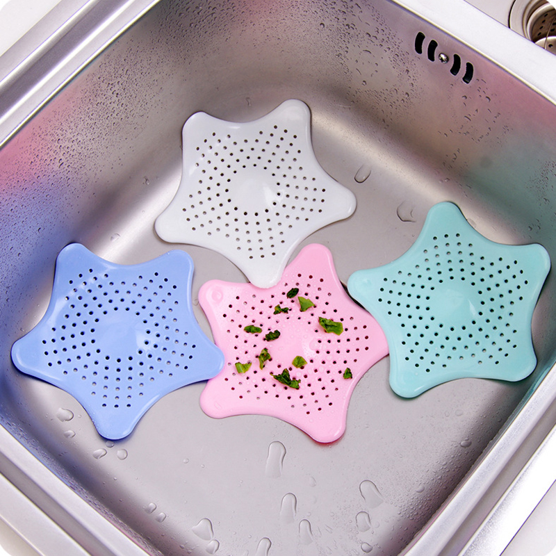 Sink Strainer Star Shaped Drain Cover