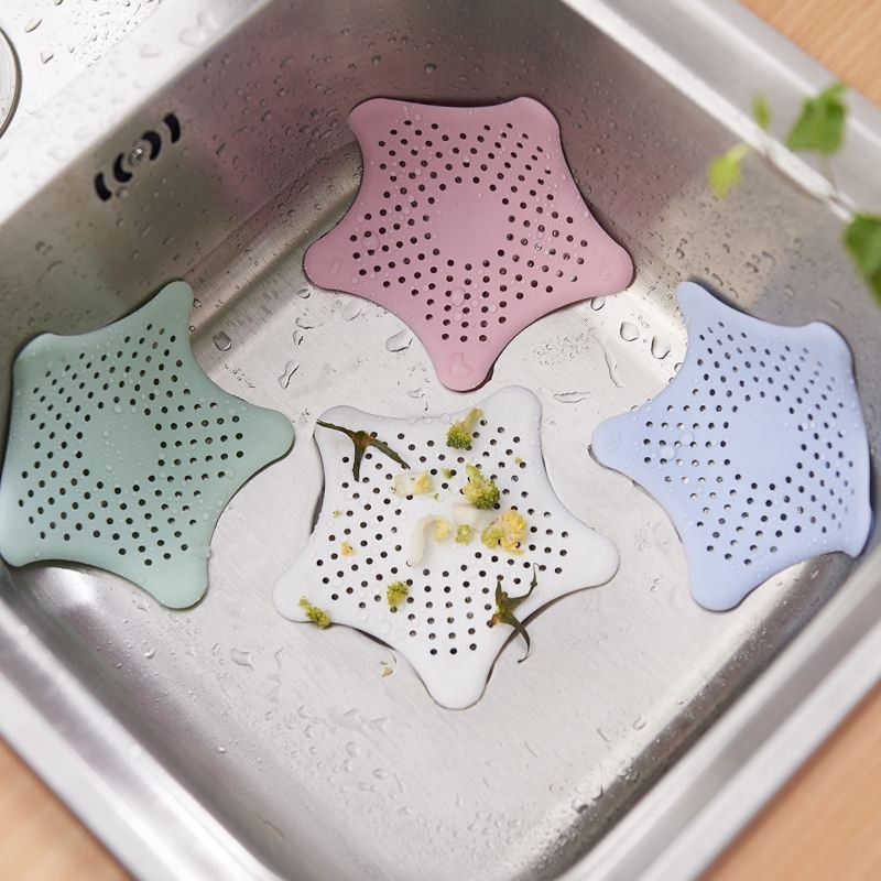 Sink Strainer Star Shaped Drain Cover