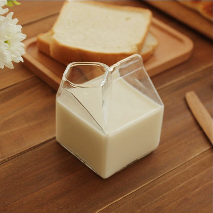 275ml Milk Cup Glass Container Box