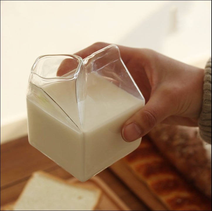 275ml Milk Cup Glass Container Box