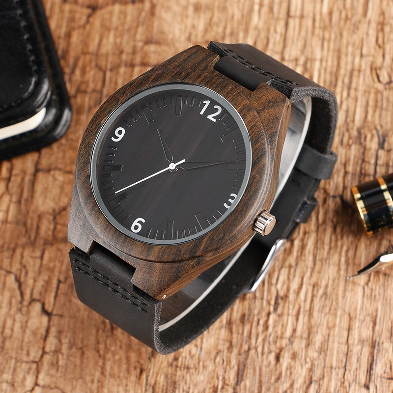 Eco-friendly Analog Wooden Watch