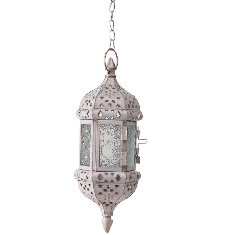 Moroccan Hanging Glass Tea Light Candle Holders