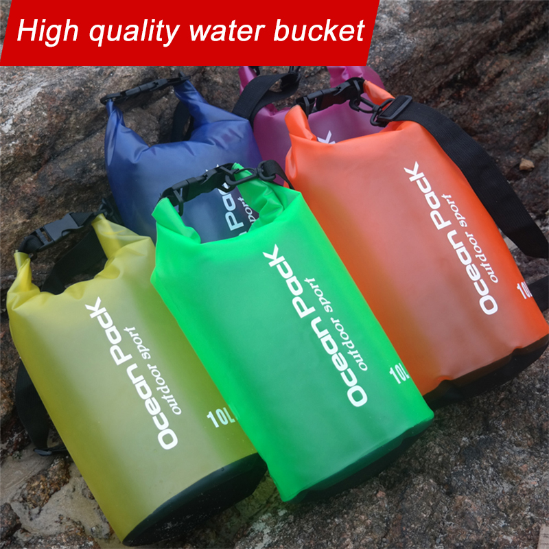 10L Waterproof Backpack Dry Bag and Dry Sack