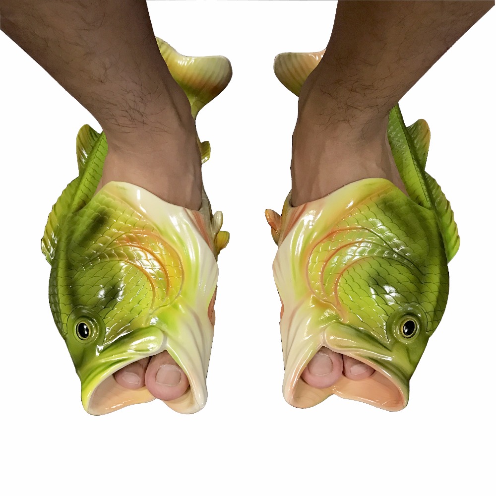 Realistic Novelty Fish Sandals