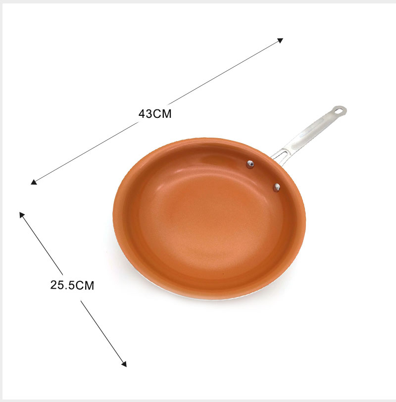 10″ Non-stick Copper Frying Pan