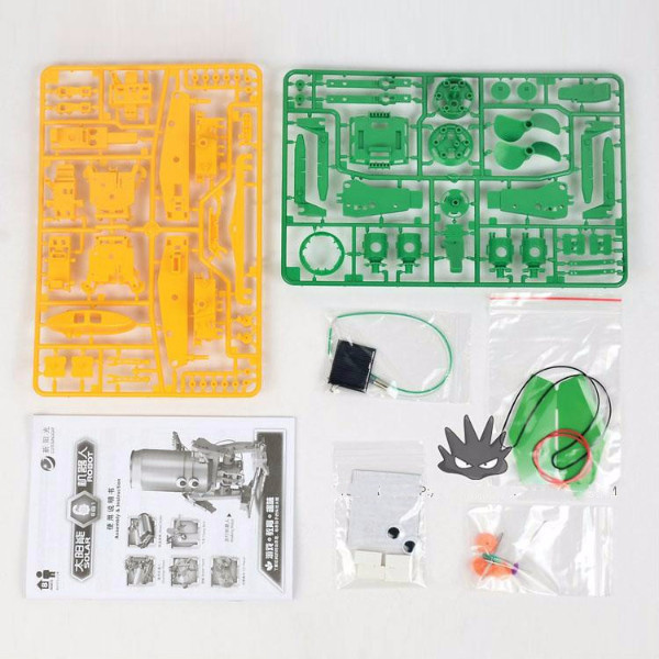 Solar Powered DIY Robot Kit