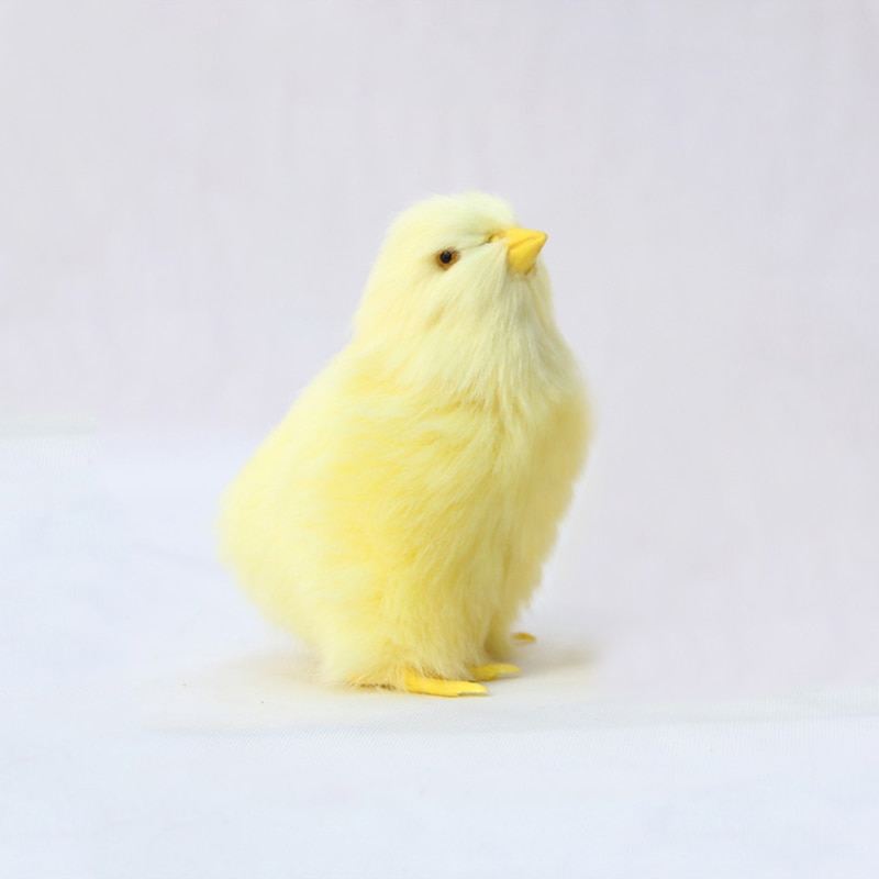 Realistic Yellow Baby Chick Toy