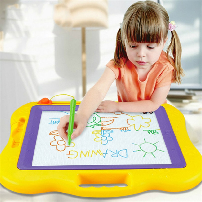 Colorful Magnetic Drawing Board for Kids