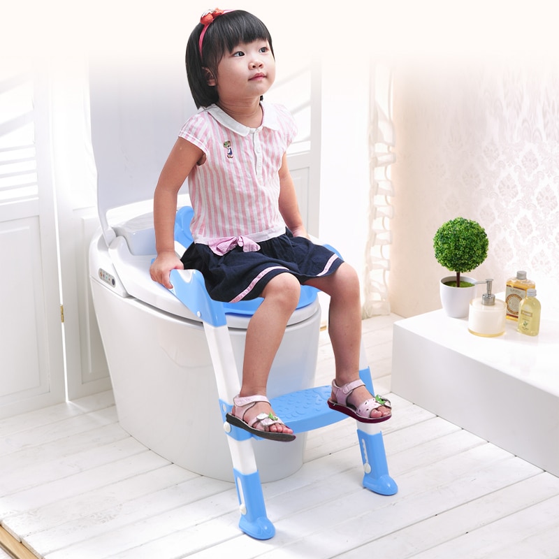 Kids Portable Potty Training Seat with Ladder