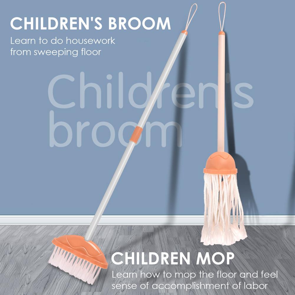 Kids Broom Set Cleaning Toys