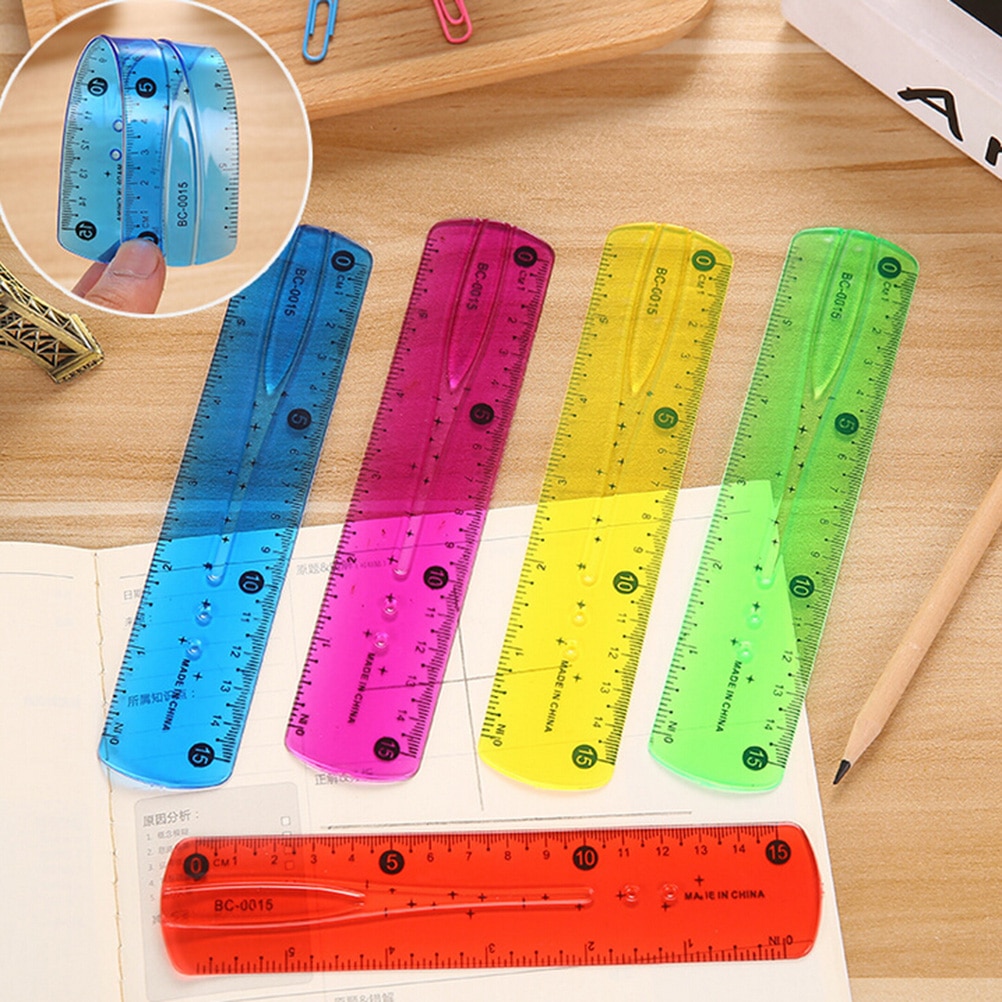 Flexible Ruler Soft Clear Measuring Tool