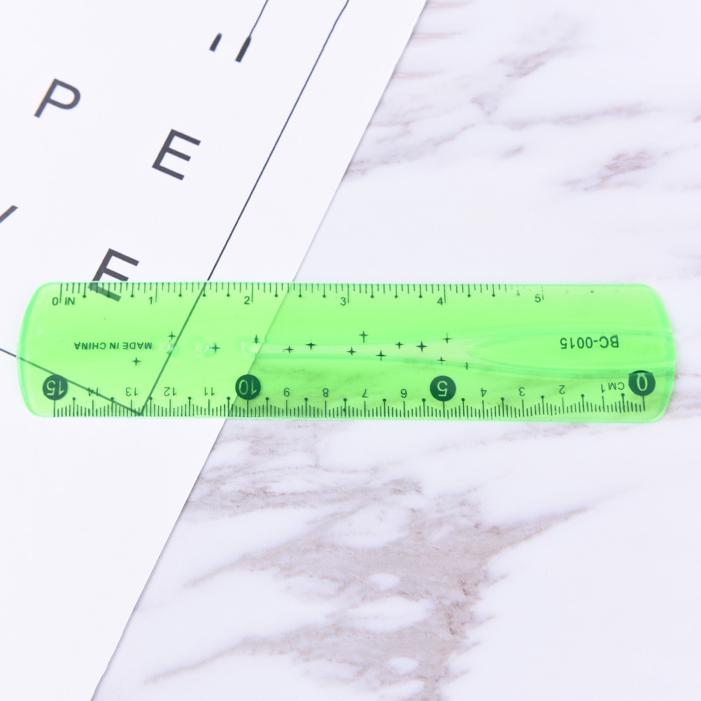 Flexible Ruler Soft Clear Measuring Tool