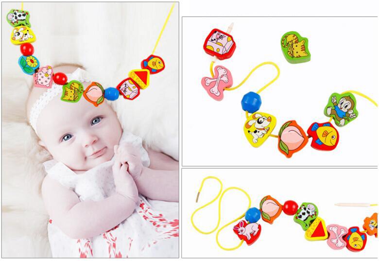 Stringing Beads for Toddlers