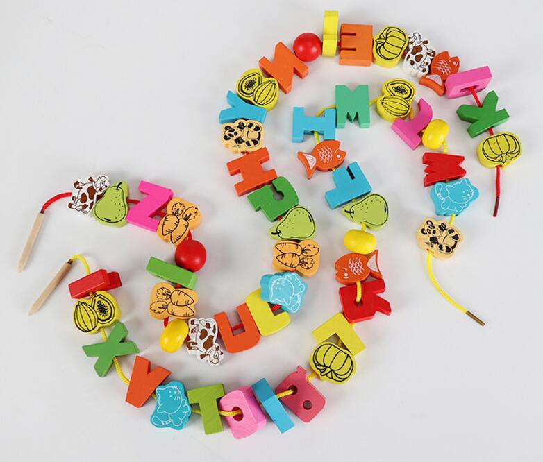 Stringing Beads for Toddlers