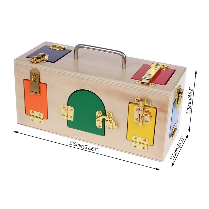 Montessori Lock Box Educational Toy