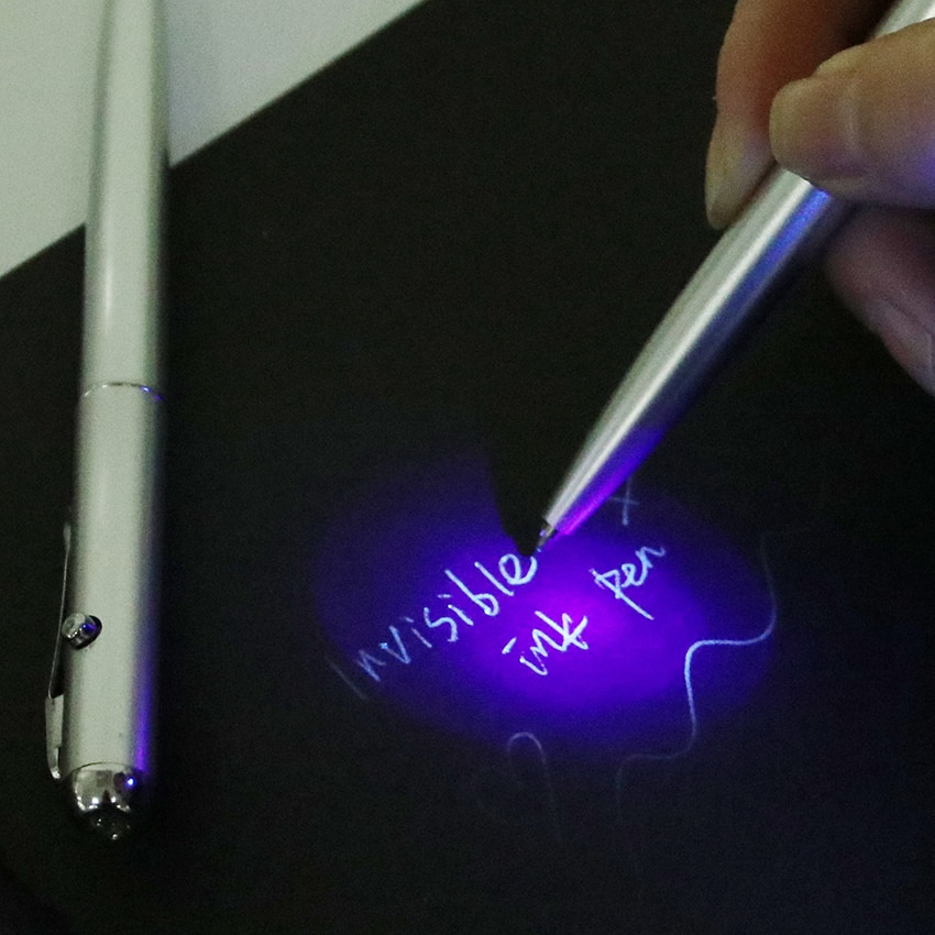 Invisible Ink Pen with UV Light