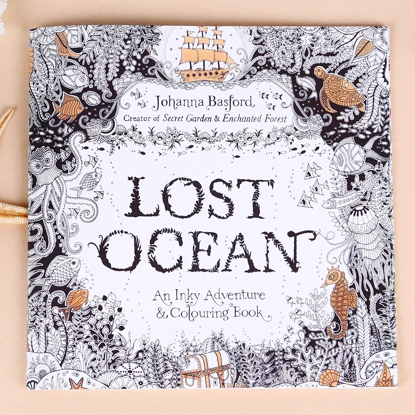 Lost Ocean Coloring Book