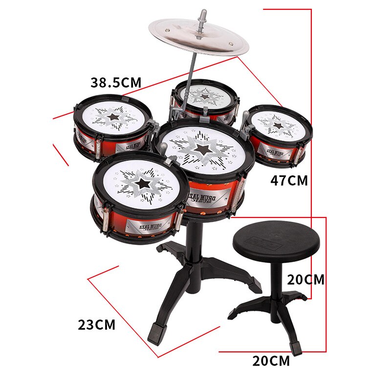 Drum Set Toy Kit for Kids