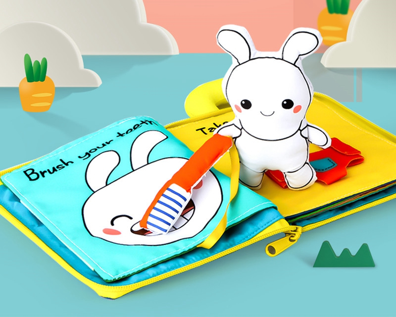 Cloth Baby Books Educational Toy
