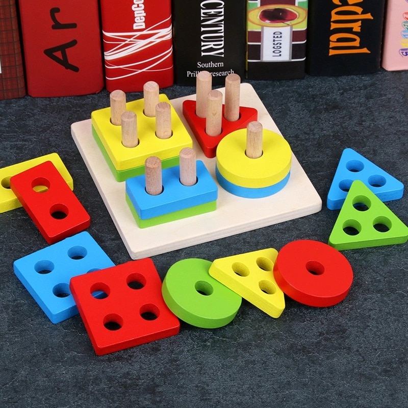 Stacking Shape Toys for Kids