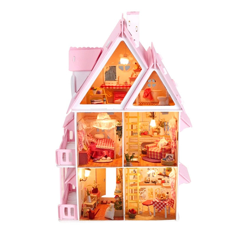 Large Wooden Doll House