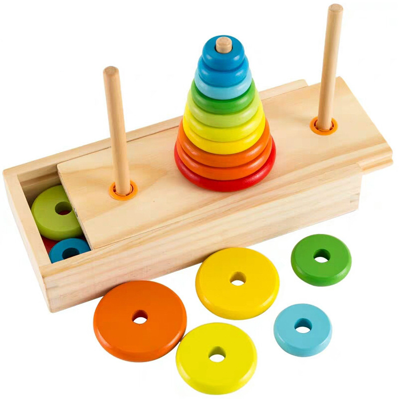 Tower of Hanoi Game Educational Toy