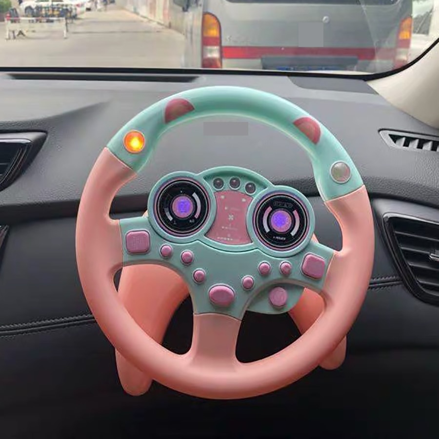 Kids Steering Wheel Simulation Toy