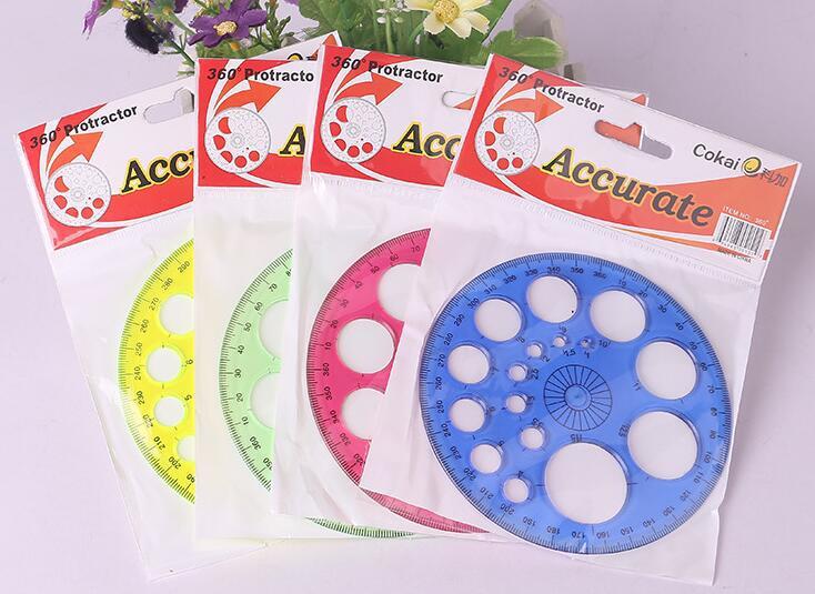 Circle Template Plastic Round Ruler