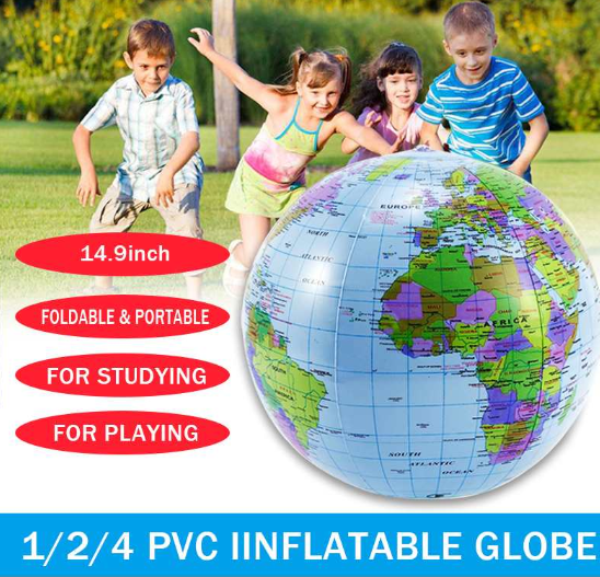 Inflatable Globe Large Ball Toy