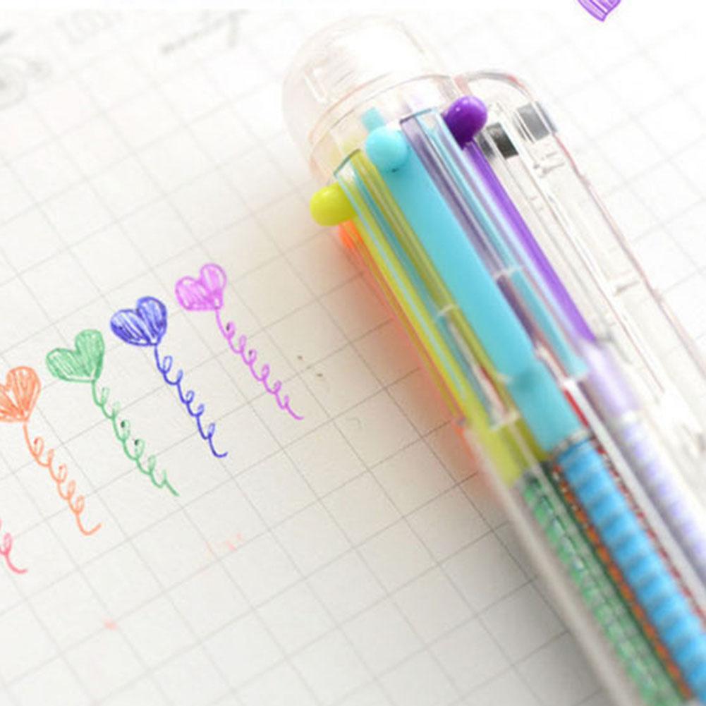 Multicolor Pen Ballpoint School Supply