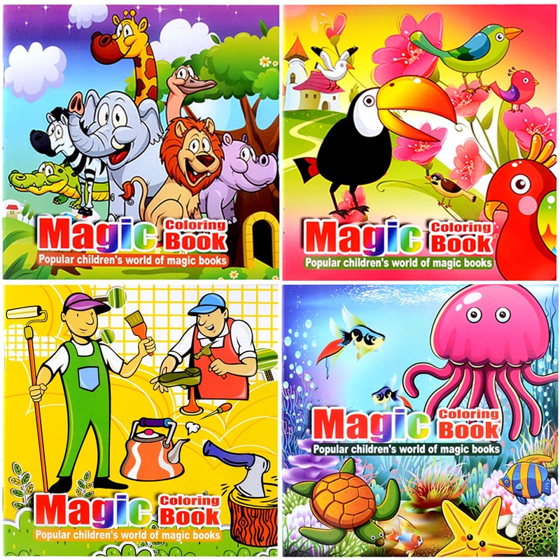 Magic Coloring Book Interactive Educational