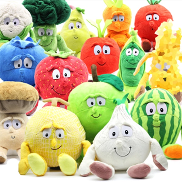 Fruits And Vegetables Toys Soft Plush